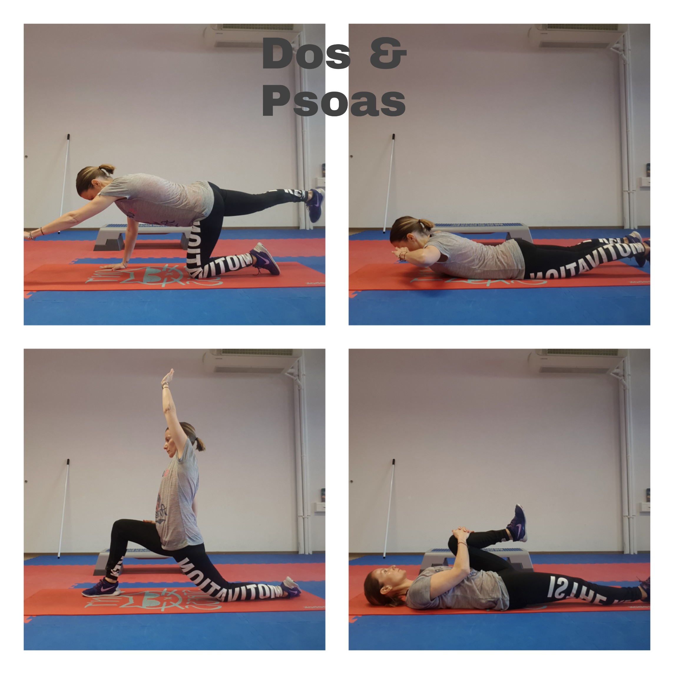 Renforcement du dos et stretching du Psoas