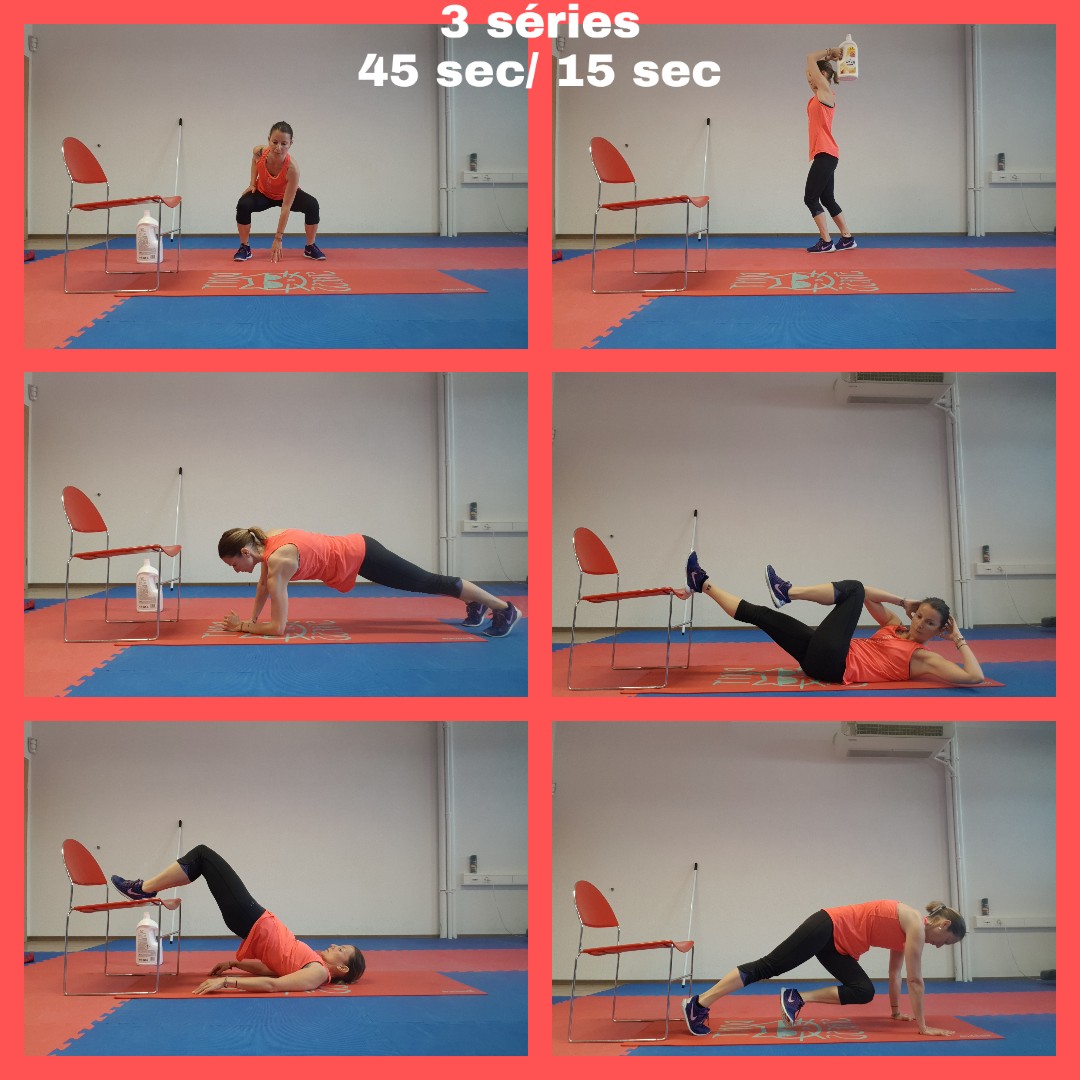 Circuit 6 exercices 45/15